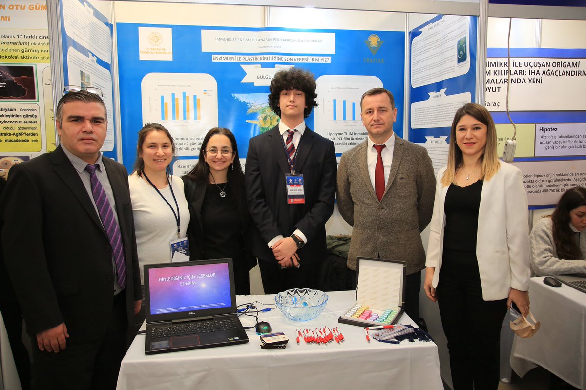 TÜBİTAK 53. Lise Ögrencileri Araştırma Projeleri Yarışmasında Bölge Sergisine davet alan öğrencilerimizi ziyaret ettik, başarılar diliyoruz🍀
