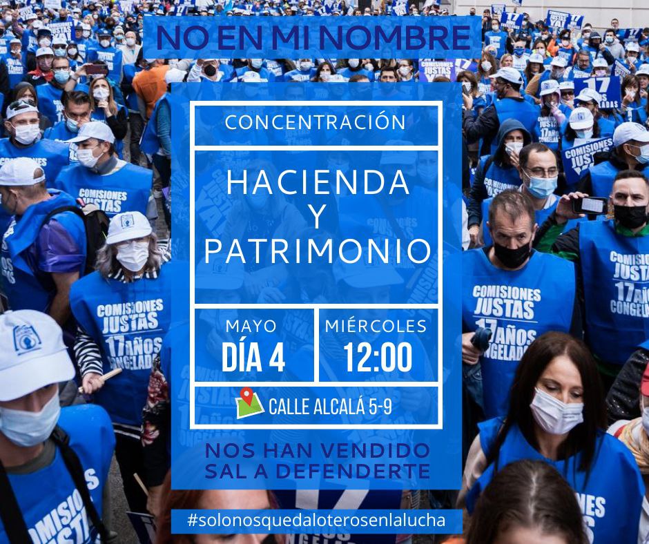 Olgaquinti's tweet photo. Y la lucha continúa!! el supuesto representante de los loteros,  Y NO!! NO EN MI NOMBRE! ni en nombre de #loterosenlalucha @elconfidencial @elindepcom @elEconomistaes @elpais_espana @larazon_es @La_SER https://t.co/8jCBOC7X4t