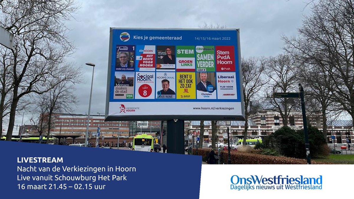 Kijk vanavond #live mee. Van opening avond in <a href="/hetpark/">Schouwburg Het Park</a>, laatste #tussenstand en #uitslag. #hoorn #gm2022 #livestream. vimeo.com/event/1945841. // Dagelijks #nieuws uit Westfriesland via onswestfriesland.nl
