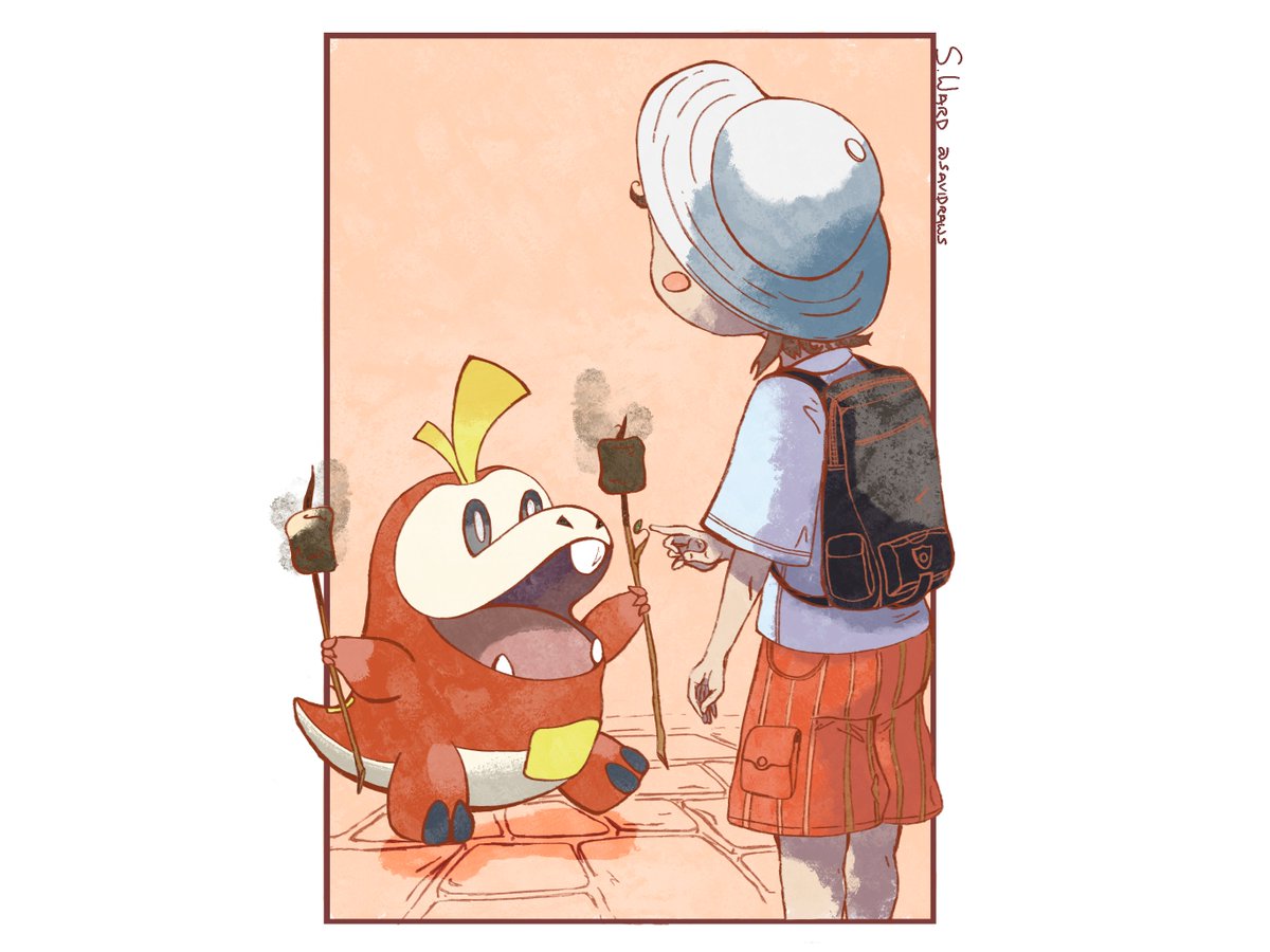 MarkFrances14's tweet photo. Sharing is caring (Fuecoco)#Pokemon #PokemonScarletandviolet #fanart #illustration https://t.co/QgkDID3vHH