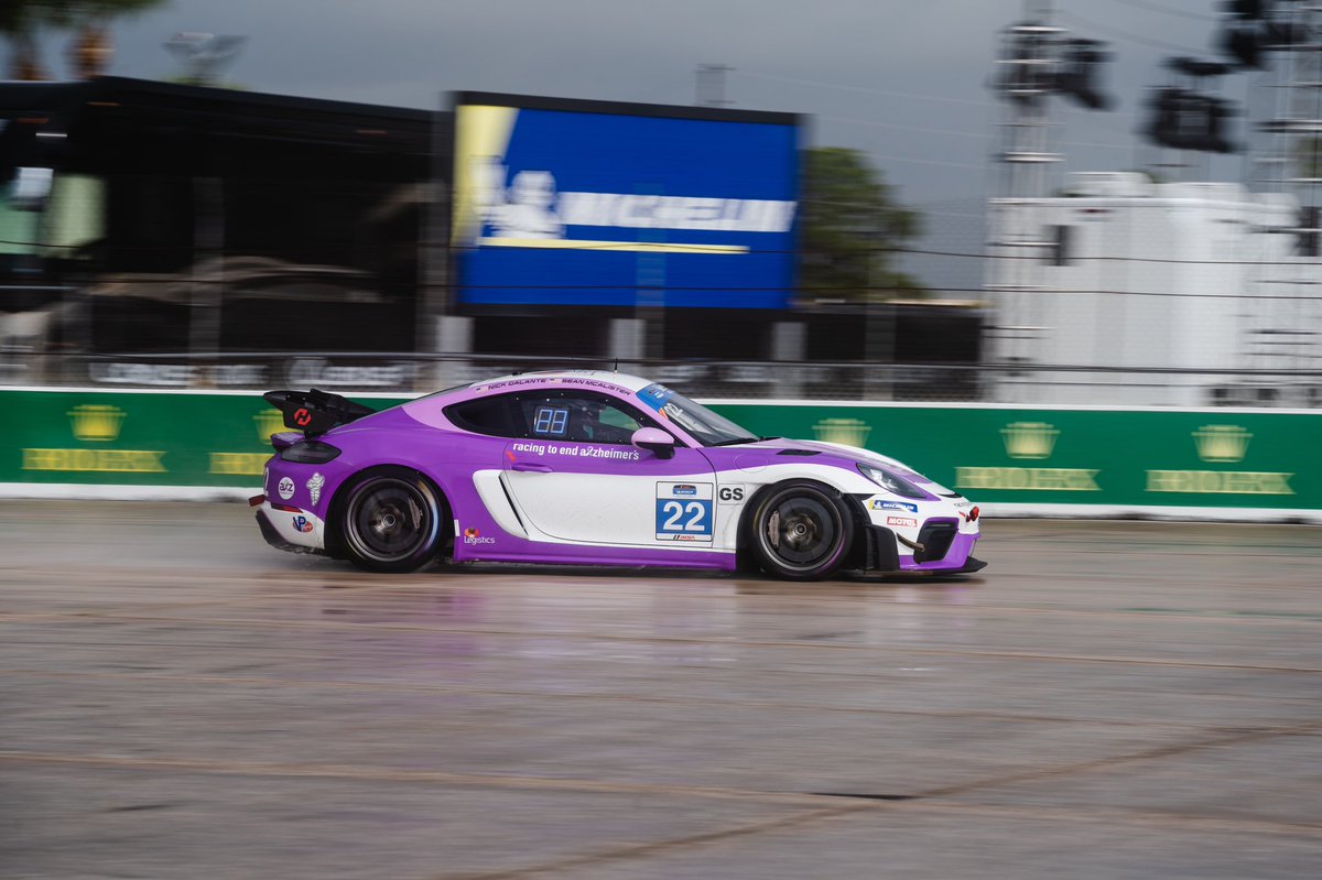 hardpointteam's tweet photo. This week #Hardpoint makes it debut in the 2022 Michelin Pilot Challenge season with the No. 22 @racing2endalz #Porsche Cayman at @sebringraceway. 

In a change from our traditional liveries, the No. 22 will sport purple representing Alzheimer’s Awareness.

#r2endalz #Legistics https://t.co/UsKx9vqz2s
