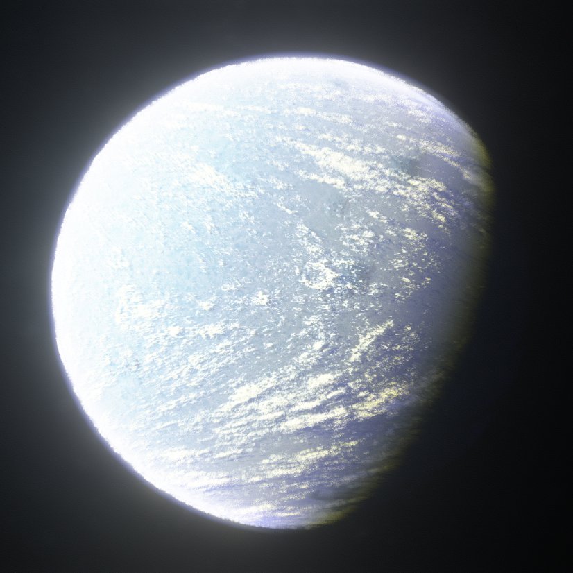 Astrare_Art's tweet photo. Introducing Cunctamen.
Icy planet with dense atmosphere.
From #CelestialGems #CleanNFT #SpaceArt collection.
Animation and link below👇 https://t.co/ttHlwI0qfX