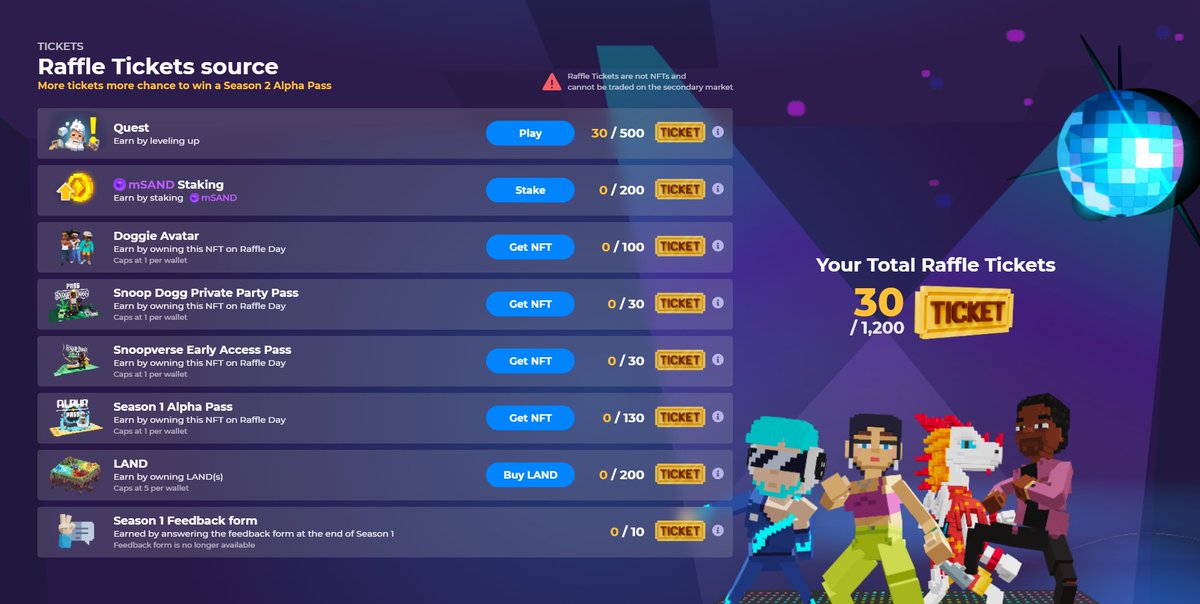 lioneflexon1's tweet photo. @TheSandboxGame I just participated in the daily #SandboxAlphaS2Contest for a chance to earn up to 1,000 $SAND! Starting March 14 -  Show your Raffle Tickets. Check out my screenshot below! 👇 #SandboxAlphaS2 https://t.co/GjqnKuEGJV