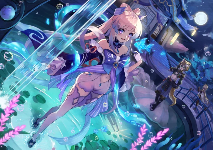 巫女の夜散歩

制作過程はリプツリーへ
#原神 #真珠の智珊瑚宮心海 
