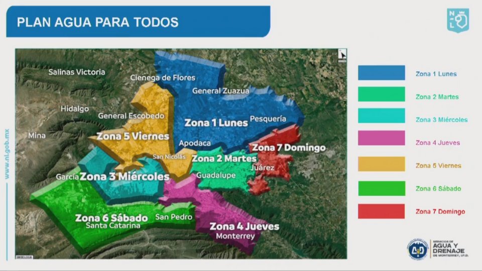 ABCNoticiasMX's tweet photo. ⚠ #ALMOMENTO | Confirman horarios de reducción de agua por zonas en NL.

🌐 https://t.co/0F1D3IMlb9 https://t.co/171HzqXnlP