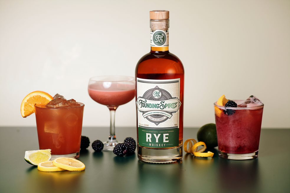 FarmDistillDC's tweet photo. The secret is out! Our @FoundingSpirits #Rye #Whiskey has launched &amp; we've updated 4 of our fav #cocktails to include it ➡️

The Ward 8, The Sazerac, The Blackberry Sour &amp; The You Caught My #Rye 😍 Come celebrate with us and try our latest home distilled spirit! #WhyRye #TryRye https://t.co/mkmDedF6i0