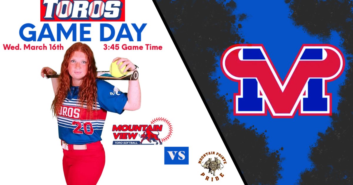 MVToro_Softball's tweet photo. Great pitching duel yesterday Varsity's game - 31 Ks between both pitchers🔥 MVT went down swinging with a final score of 0-1. Come watch Varsity take on Mountain Pointe today at 3:45.  JV is away. 🥎🤘🏻❤️@MVTOROS_AD @MV_Toros @MVTBoosters @olivermikeaz #GoToros #ToroSoftball https://t.co/n6rdfQnC2T