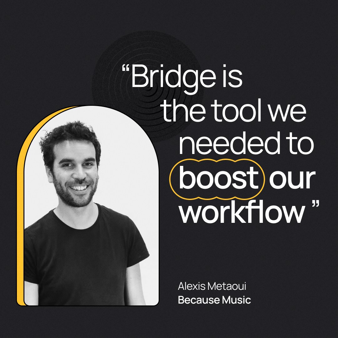 Bridge.audio tweet media
