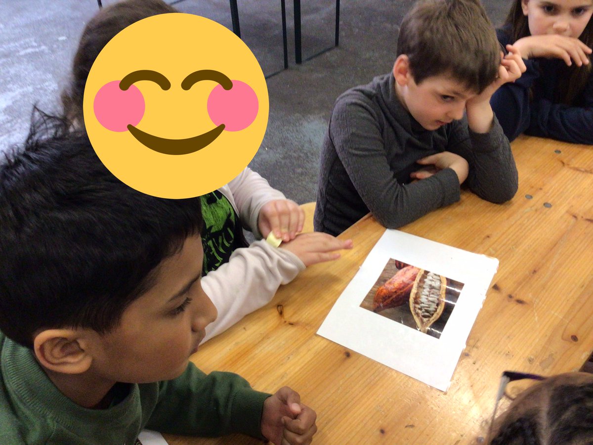 We went to a Chocolate Workshop today <a href="/MyChocolateUK/">MyChocolate</a>. It was really exciting and a tasty experience! We learnt about the science and history of chocolate and even had treat bags for home! Yummy!