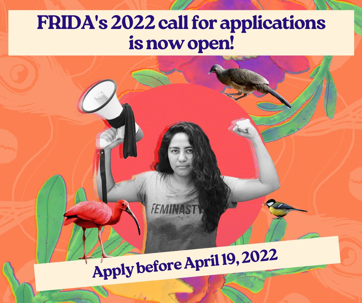 It’s the most wonderful time of the year! FRIDA’s 8th grant cycle is now officially open and we invite applications from #young #feminist groups from all majority countries to apply: youngfeministfund.org/how-to-apply/
Info available in English, French, Spanish, Portuguese, Arabic + Russian.