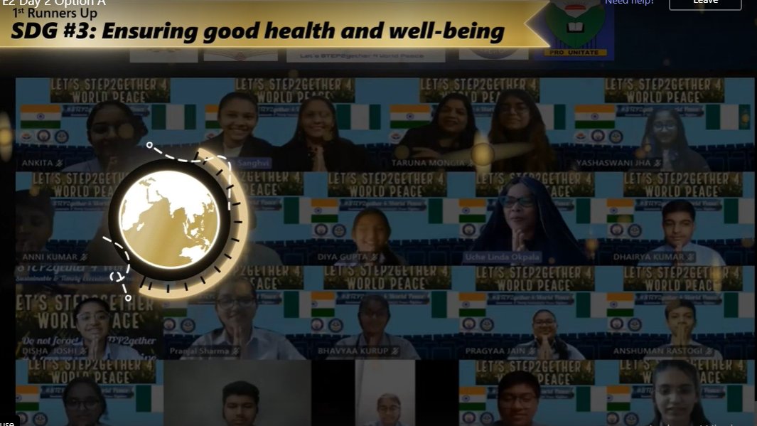 Krupali_Sanghvi's tweet photo. @4Step2gether WE MADE IT E2 2021 AND NOW E2 2022 !! Let's Empower our Community and Spread World Peace. https://t.co/En2yCqI8cS