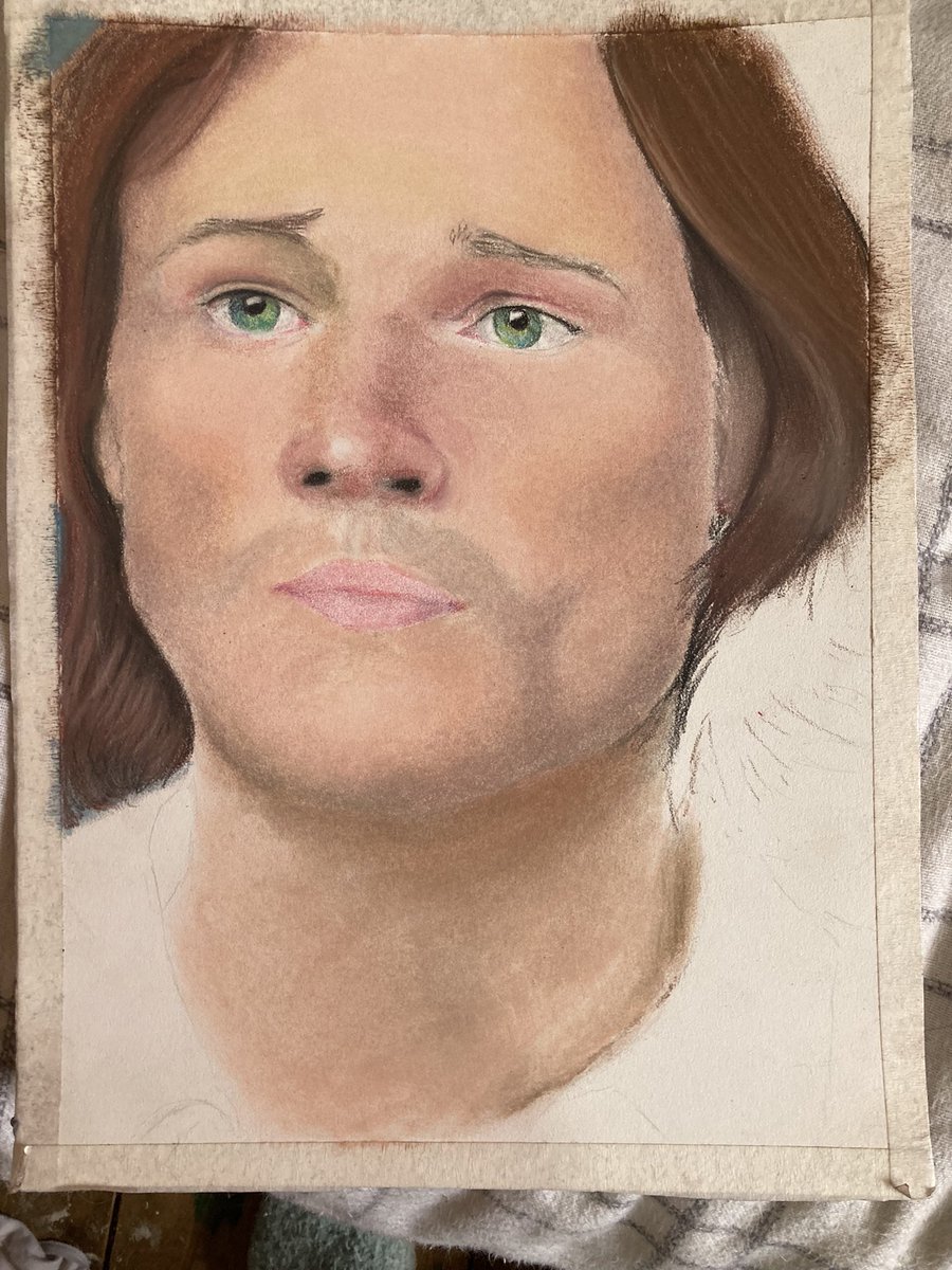 Still working on this drawing lots more details to add <a href="/jarpad/">Jared Padalecki</a> #spn #supernatural #spnfamily