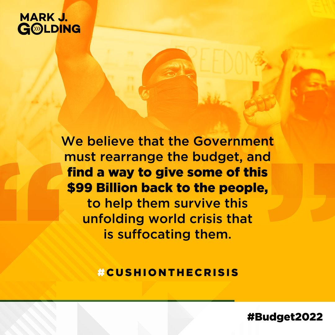 OnPointPress_'s tweet photo. Responsible leaders ensure that budgets do not hurt the poor and vulnerable. I applaud @MarkJGolding for delivering a presentation that humanized and show empathy for the poor. #CushionTheCrisis #PowerInTheDream #visionforjamaica
#markgolding #PNPstrong https://t.co/OaUyqkqMzq