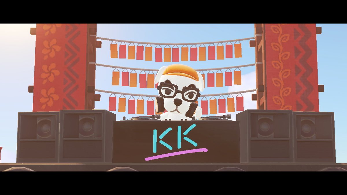 EdwynACNH's tweet photo. Dj kk #AnimalCrossing #ACNH #NintendoSwitch https://t.co/s2CJNYZTTd