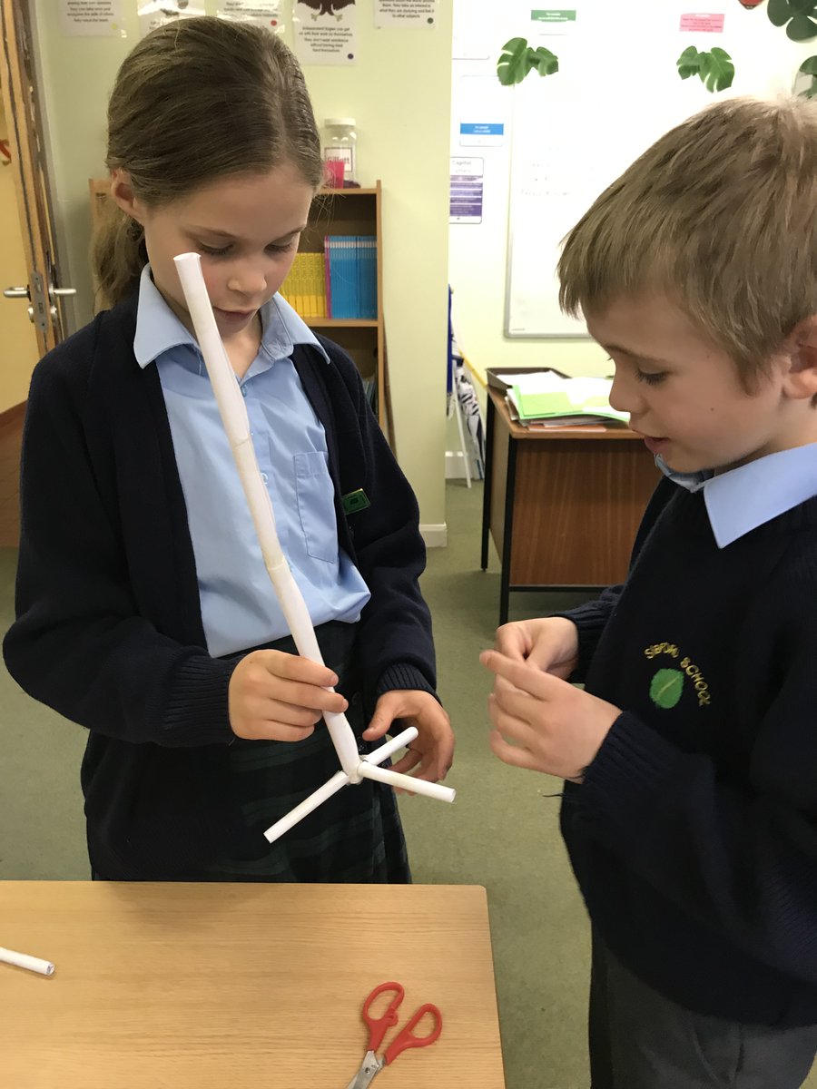 SibfordJS's tweet photo. Today's STEM challenge - how to build a freestanding paper tower. The smiles say it all - this was a great way to spend a rainy day! #SibfordJSStem #SibfordJSStories #BeYouBeSibford #investigate #SibfordYear4 https://t.co/jHsQxK2rP6