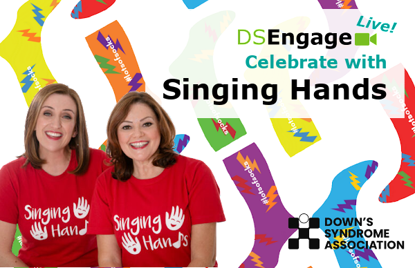 We're excited to welcome Singing Hands who are helping us celebrate Down’s syndrome Awareness Week on 24 March.

Join us online for a fun hour of your favourite rhymes and songs. You can sign, sing and dance along or simply enjoy the music.

Sign up here:
ow.ly/ZHw950IkYkh