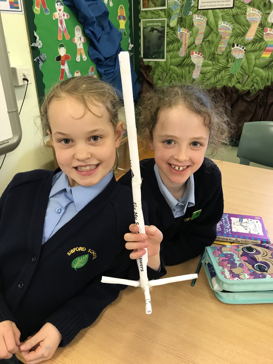 SibfordJS's tweet photo. Today's STEM challenge - how to build a freestanding paper tower. The smiles say it all - this was a great way to spend a rainy day! #SibfordJSStem #SibfordJSStories #BeYouBeSibford #investigate #SibfordYear4 https://t.co/jHsQxK2rP6