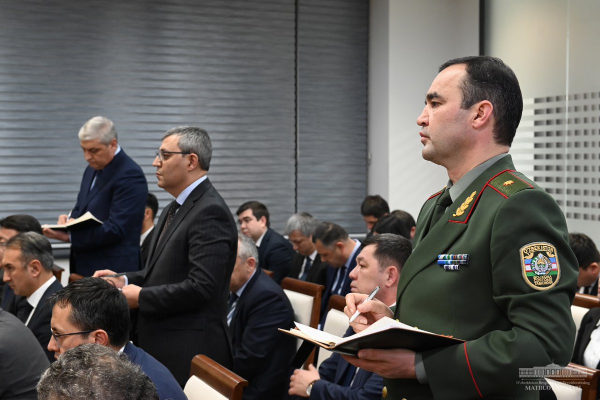 president_uz's tweet photo. Shavkat Mirziyoyev held a meeting at the State Tax Committee on reforming tax administration and the widespread introduction of information technologies in the sphere.
#Mirziyoyev #meeting
#tax_system #digitalization https://t.co/rJsRSysyfO