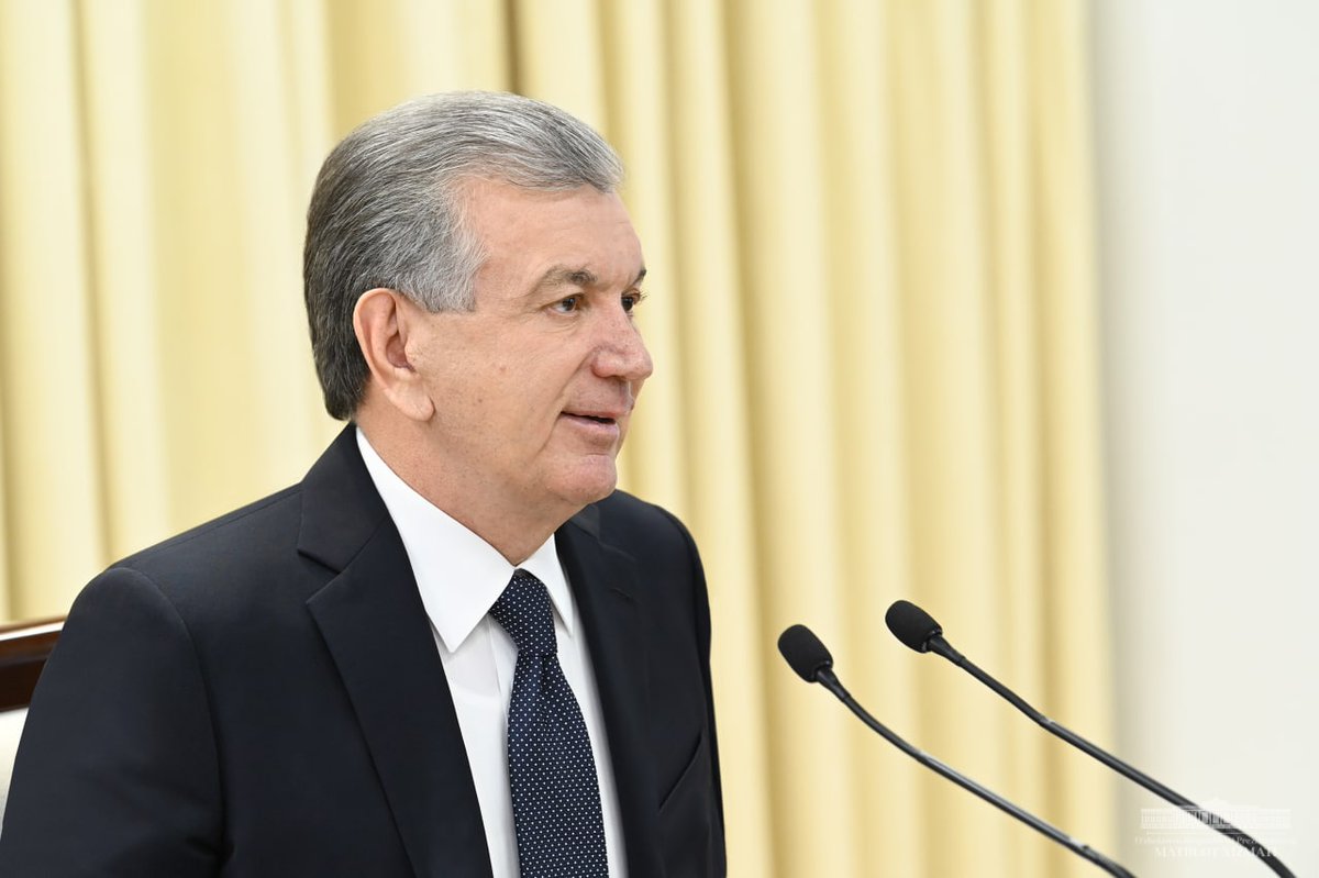 president_uz's tweet photo. Shavkat Mirziyoyev held a meeting at the State Tax Committee on reforming tax administration and the widespread introduction of information technologies in the sphere.
#Mirziyoyev #meeting
#tax_system #digitalization https://t.co/rJsRSysyfO