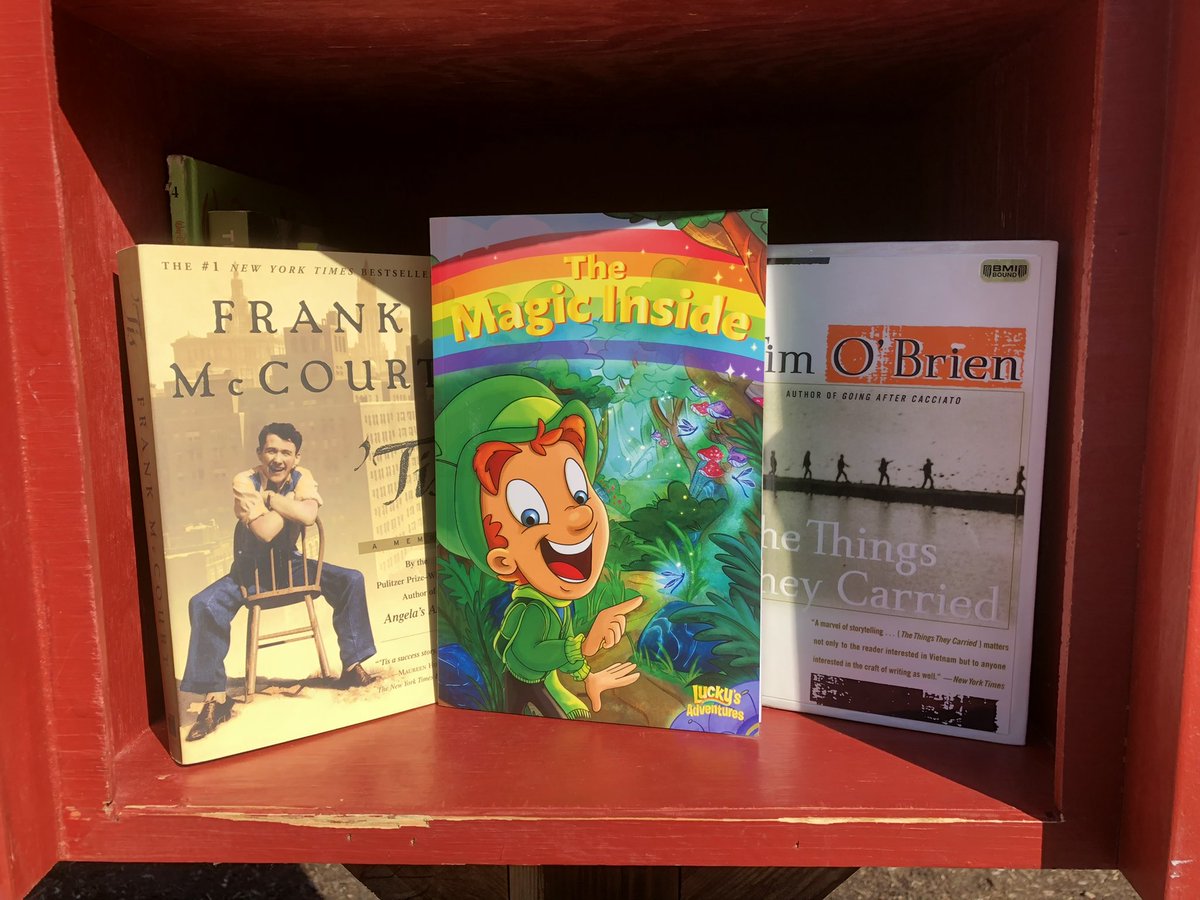 FriendsMillburn's tweet photo. Looks like a leprechaun has been visiting the Taylor Park Little Free Library today. Come see what lucky literary finds he left in there.☘️☘️☘️☘️☘️

#friendsofmillburnlfl
#friendsofmillburnlibrary
#StPatricksDay https://t.co/08B8kuY0yD