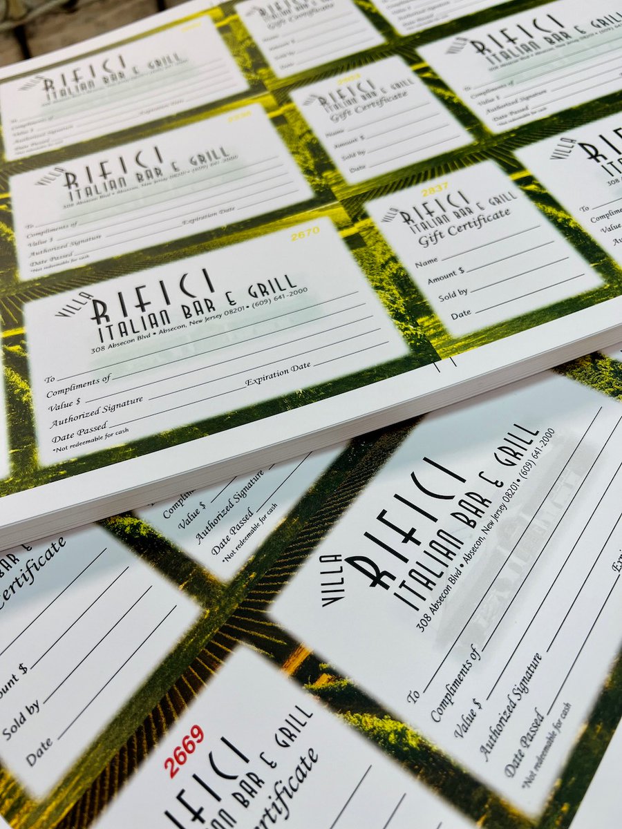 OmegaHIPS's tweet photo. Elevate your restaurant marketing with customer loyalty rewards or gift certificates! When purchased, it's a guarantee they'll be dining again, or sharing the foodie love with a companion.

Featured client: Villa Rifici 

#YourOmega https://t.co/z27Y3mPW5P