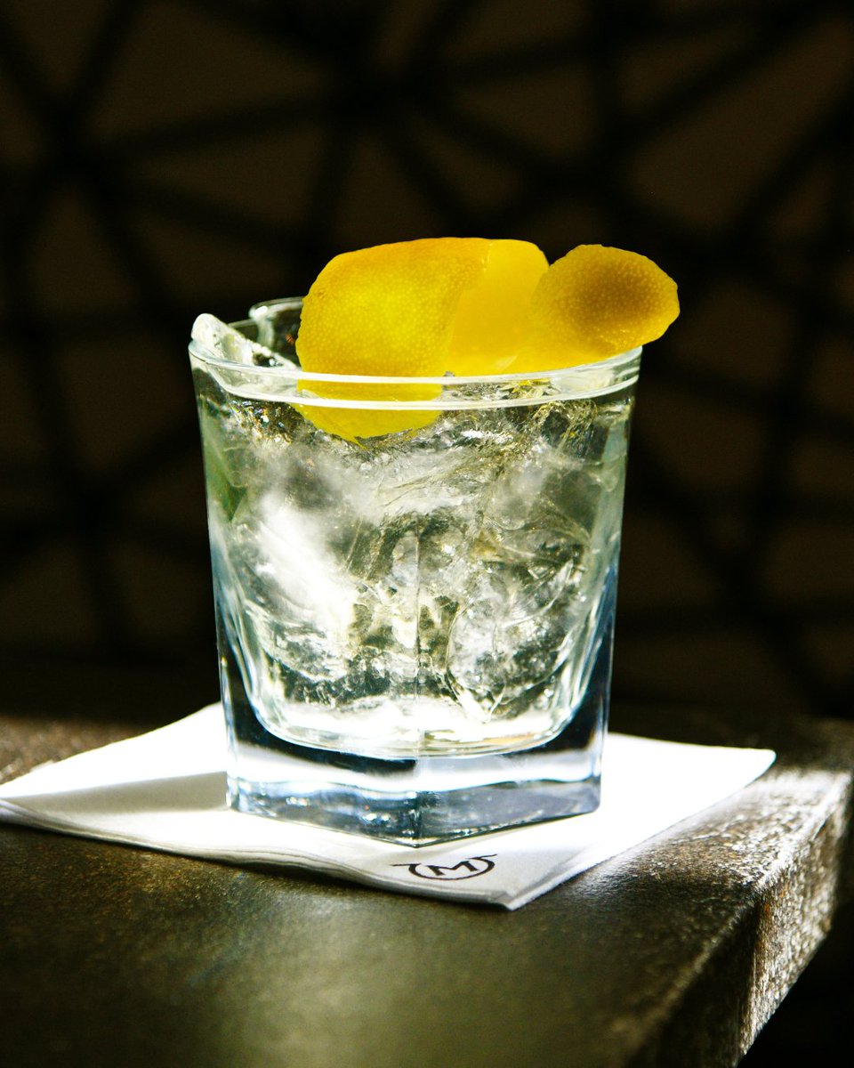 Sunset Sotol — a new cocktail with a wild, indigenous Mexican spirit that evokes a journey of flavors with the combination of Los Magos Sotol, Combier Liqueur de Peche, housemade simple syrup, lemon, and Regan's orange bitters.