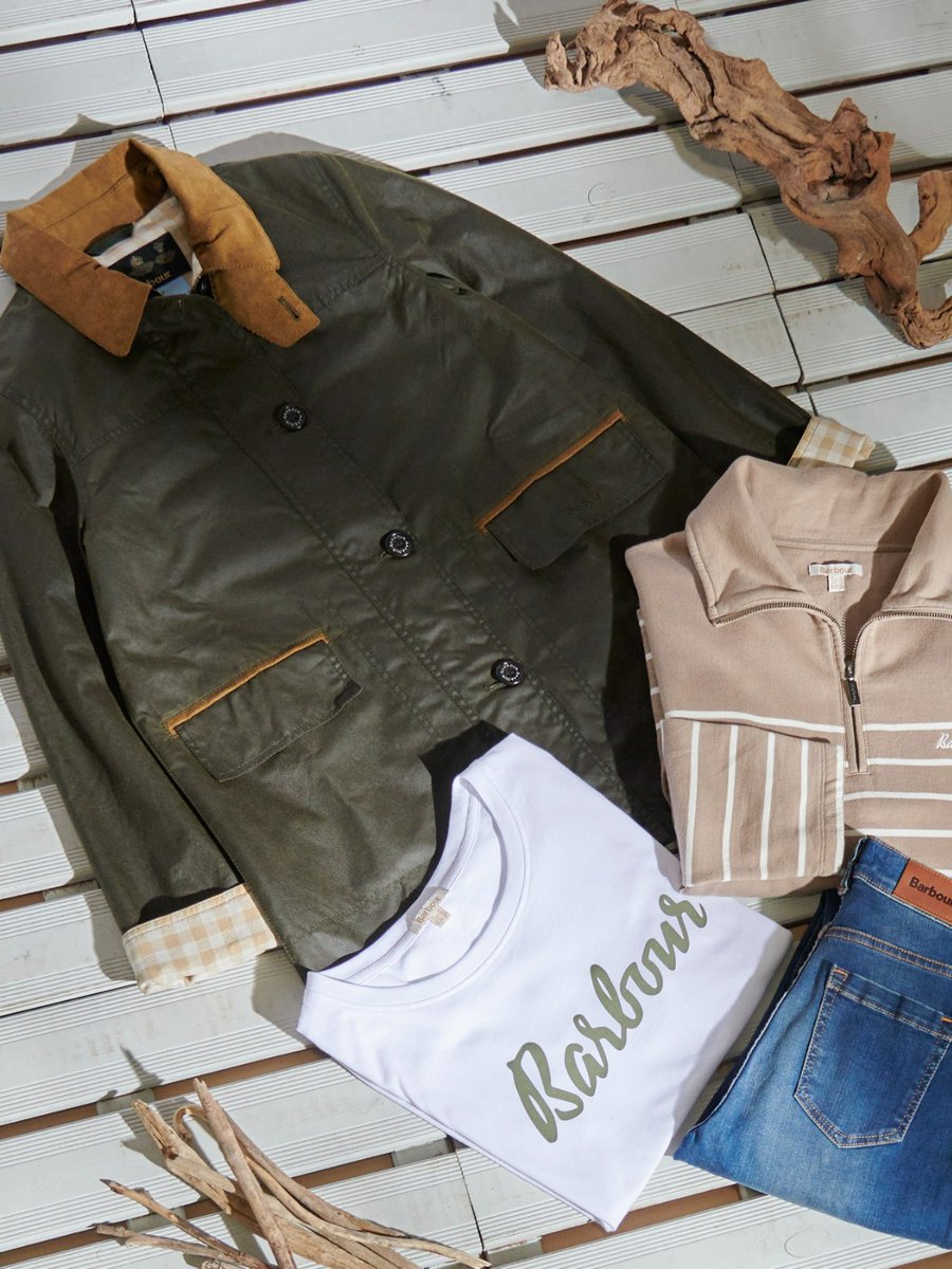 Barbour's tweet photo. Built with a modern, active lifestyle in mind, discover the #BarbourExplorer collection curated by Marina Fogle here: https://t.co/rgsDSns2RR https://t.co/AR7tGXIxTW