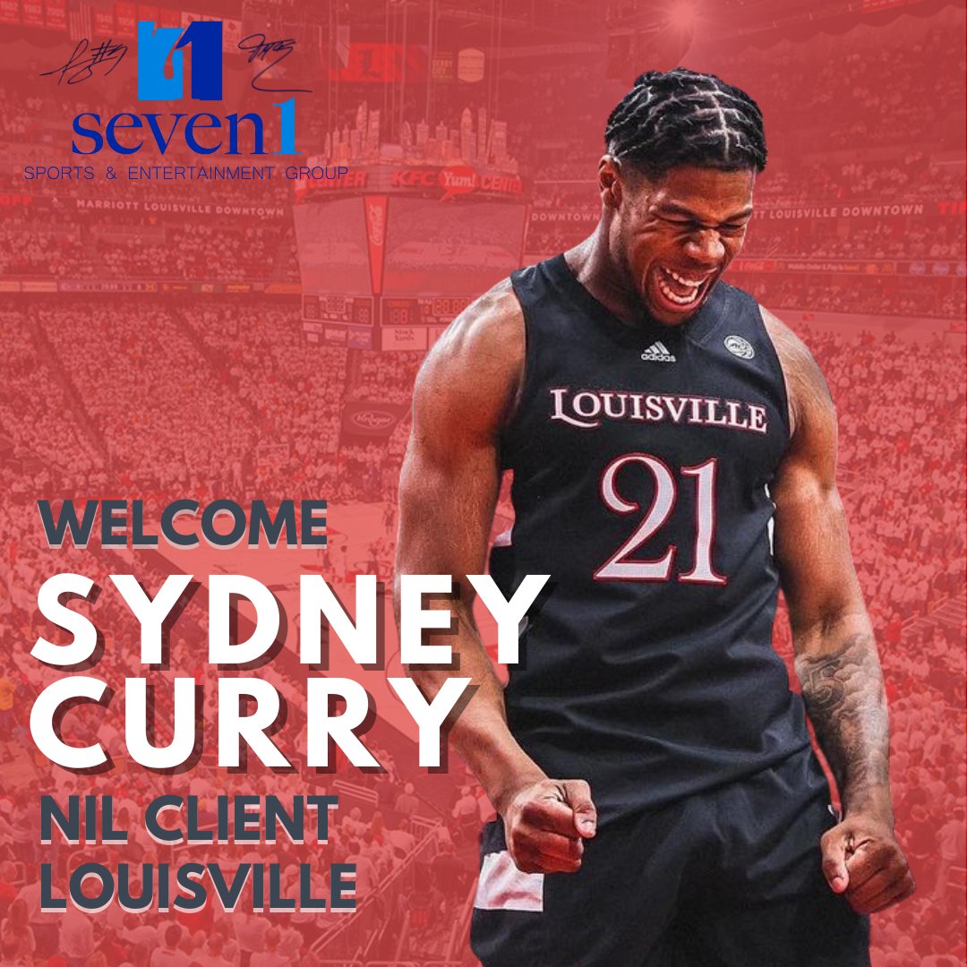 We are so excited to welcome Louisville’s <a href="/Bigticket_sc/">Sydney Curry</a> to the Seven1 family for NIL representation.

The future is now❗️#Seven1Agency