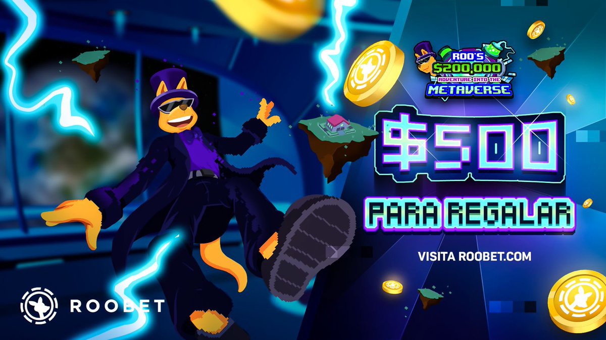 Juakoooo's tweet photo. 500U$D PARA USTEDES  🦘
>Seguirme a mi y @RoobetES ✅
>Retweet 🔁
>Like ❤️
>Usuario de Roobet en los comentarios 💬

Se sortea en una semana 
Suerte para todos 🍀 https://t.co/YnvCMaWi8h