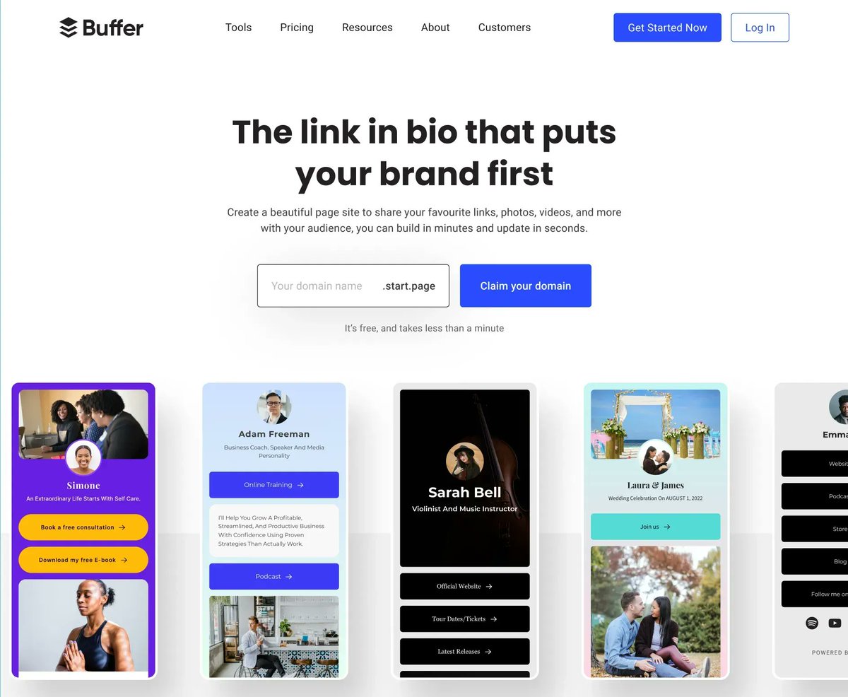 ethaneisenhard's tweet photo. I am working on a new Start Page landing page. This will help with our Lighthouse score and increase conversions. #buffer #day3 https://t.co/2NZigoJt4Y