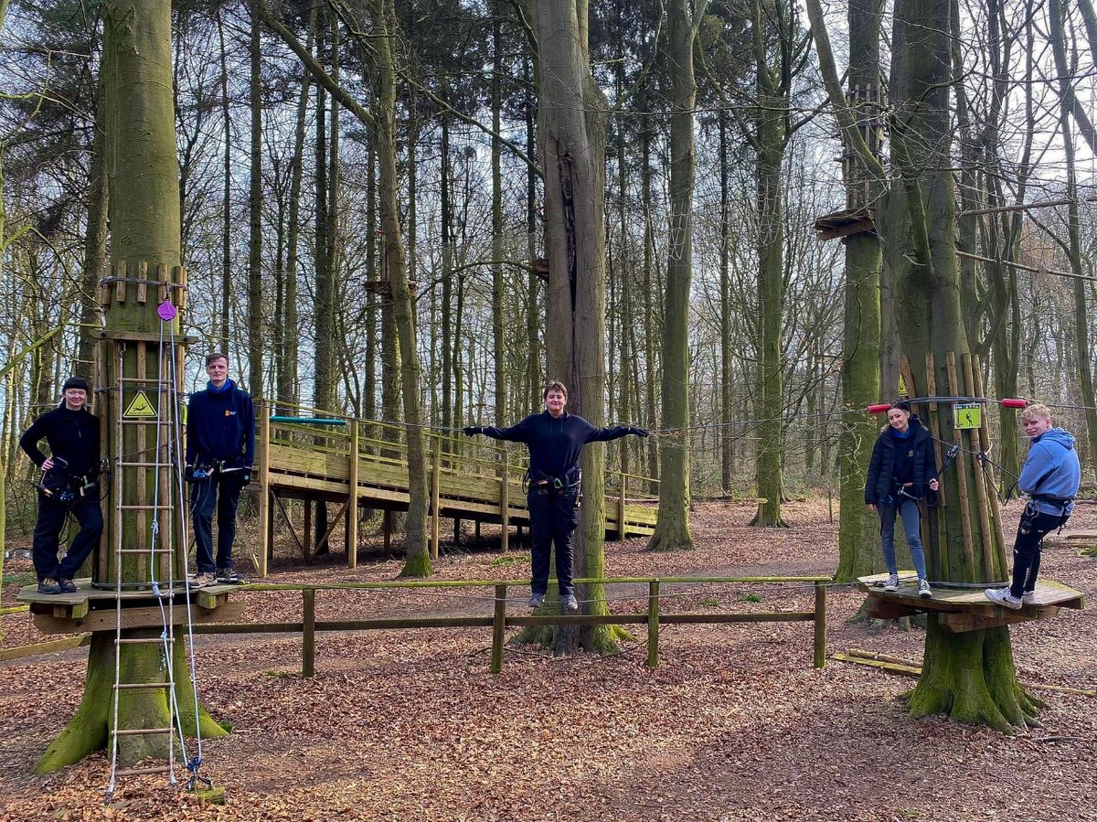 Our new recruits of 2022 started their training this week! 😍🐒

Starting from the left we have Emily, Matthew, Barney, Katy and Alfie joining the Normanby Hall tribe. Each of them are raring to get stuck in and learn the ropes (pun intended).. 🤙