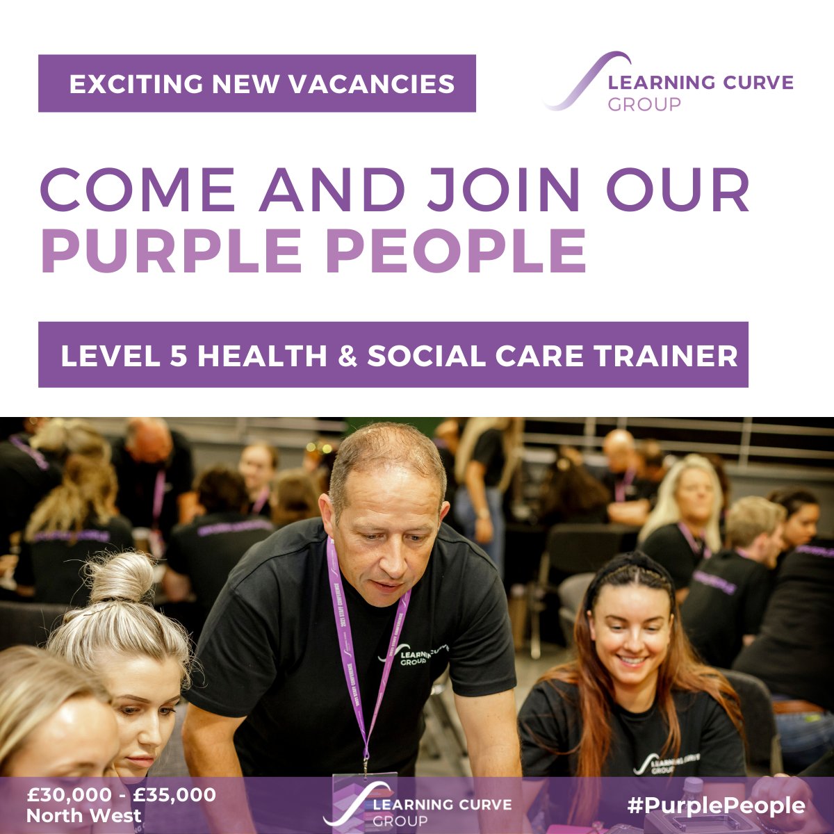 _LearningCurve's tweet photo. Learning Curve Group have an exciting opportunity to join our Apprenticeship Trainer team, delivering up to Level 5 of our Health and Social Care course.

North West region: £30,000 - £35,000.

Apply today!
💻 https://t.co/geY65Nhwgy
✉️ caitlin.mcpherson@learningcurvegroup.co.uk https://t.co/dHAoh7YyYm