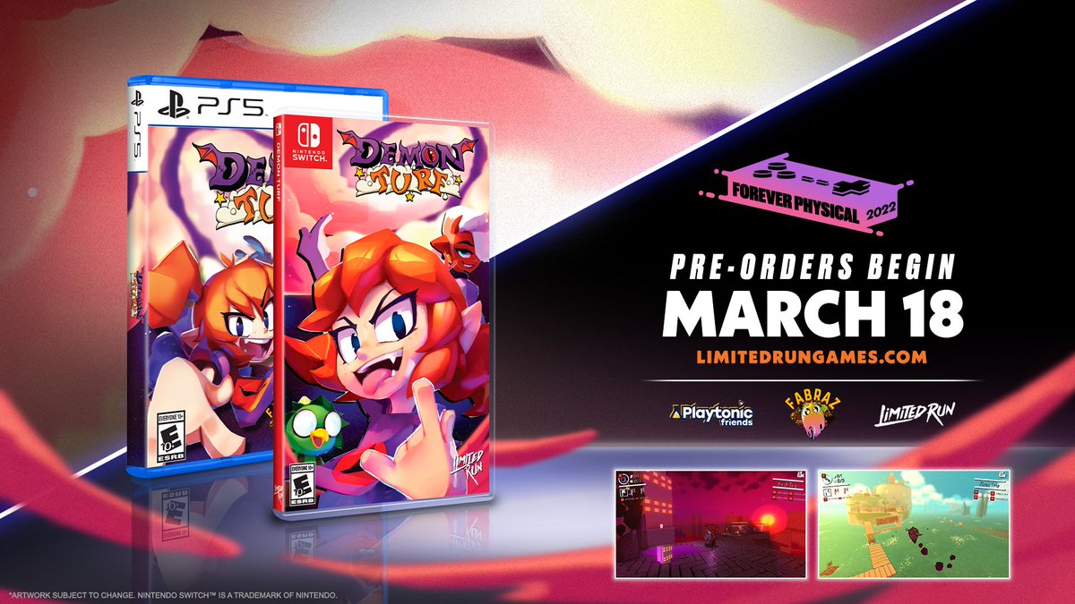 YO! Beebz here letting you know that my turf-kicking platforming adventure is getting a physical release for Nintendo Switch and PlayStation 5!!

Pre-orders will open this Friday (18th) at 10am ET / 2pm GMT on <a href="/LimitedRunGames/">Limited Run Games</a>: bit.ly/3icOqA9