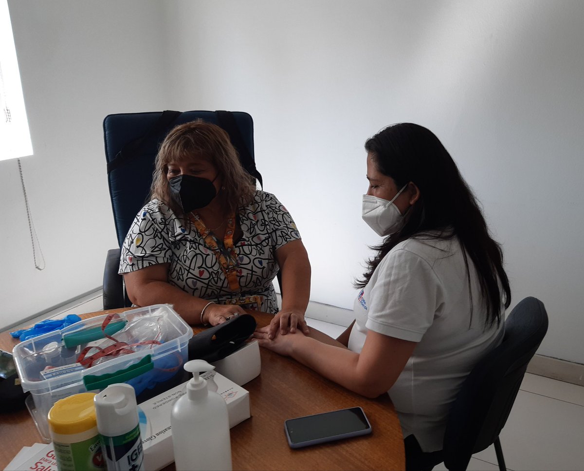 IPSTarapaca's tweet photo. #cuidarteescuidarnos. La Directora Regional, Srta. @PBoyardi agradece👏👏 la gestión de la Anatrinp Regional para la toma del Examen de Medicina Preventiva (EMPA) para l@s funcionari@s y personal externo de la región de Tarapacá.👍😁🤗 https://t.co/waCyMAEaC7