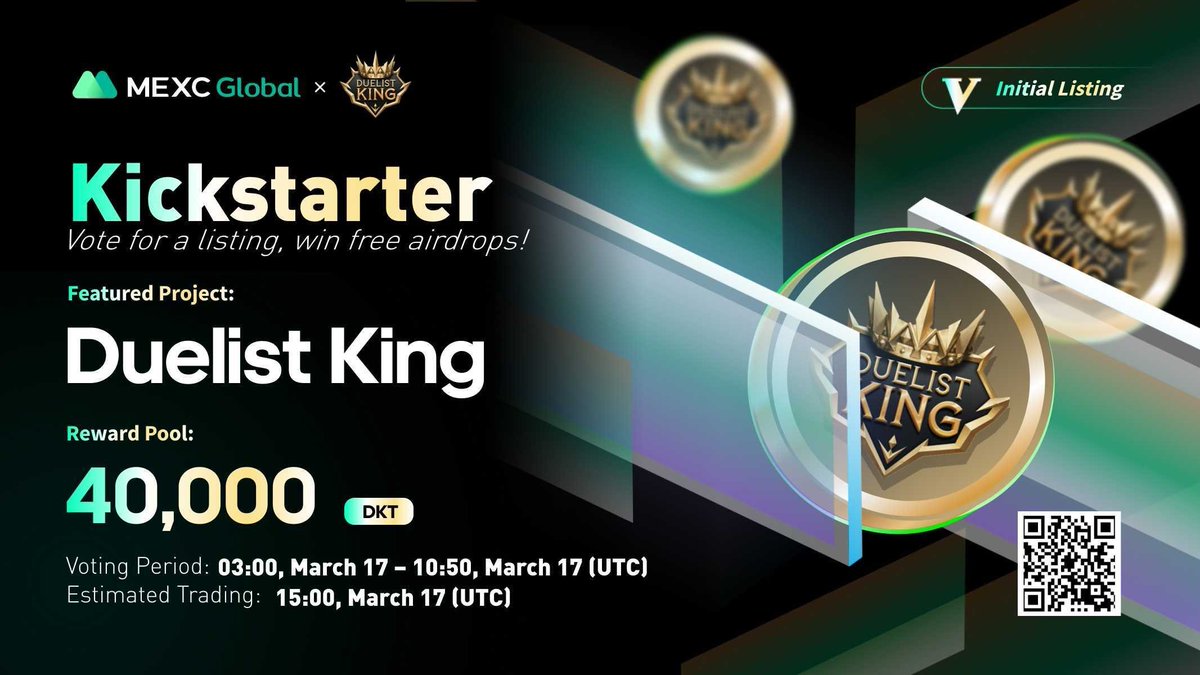 500 $USDT Futures Bonus #giveaway:

✅Follow <a href="/DuelistKingNFT/">Duelist King</a> &amp; @MEXC_Global
✅Like &amp; RT the post
✅Sign up on MEXC bit.ly/3w8wI98
✅Join discord.gg/rxe5jM8kEJ and submit your RT screenshot

100 ppl will be picked to win $5 on a first-come, first-served rule.