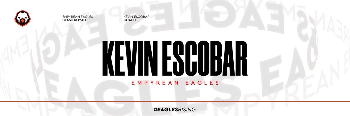 Anuncio oficialmente mi vinculación con @EmpyreanEagles🤝🏻. Gracias por la confianza depositada en mí 🧡