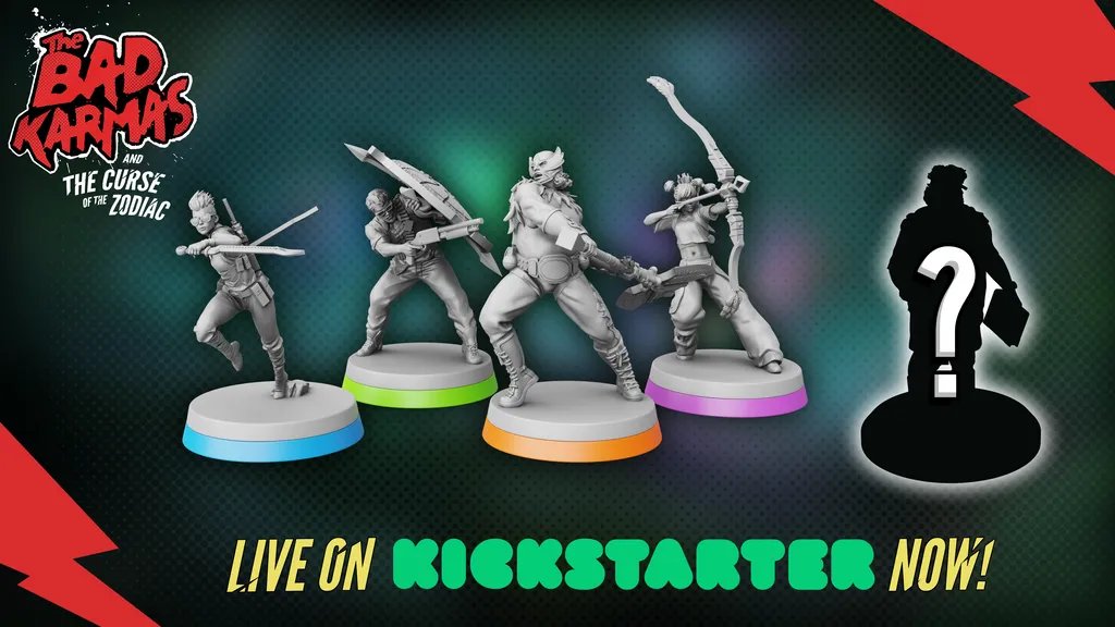 TeburuGames's tweet photo. Join us on Kickstarter!
https://t.co/O8IDT1UdWo

Retweet this to unlock the 5th player and a new hero!

#teburu #thebadkarmas #tabletop #gaming #boardgames #kickstarter https://t.co/ru5V2iG6hb