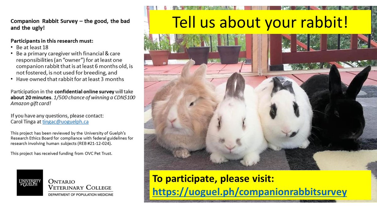 Campbell Centre for the Study of Animal Welfare tweet media