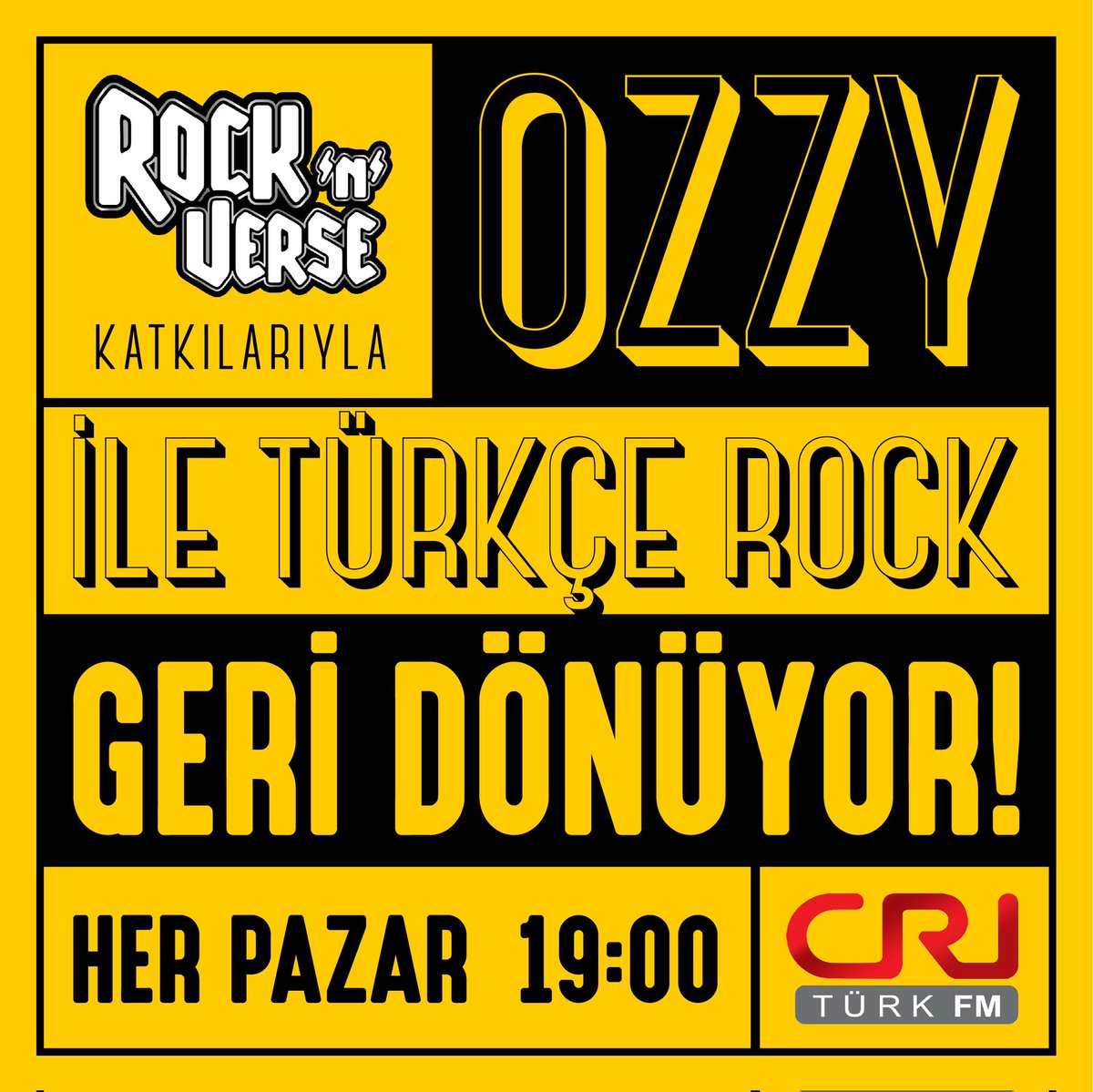 rocknverse's tweet photo. @rapor2 is back on the field with his legendary broadcast @ozzyiletrrock with the contribition of Rock'n'Verse! You can listen him every sunday at 19.00 on @criturk🤘

Join us on discord: https://t.co/bIjeX5eFw7

#ozzyileturkcerock #musicNFT #Metaverse #ethereum https://t.co/fL9hYOC24w