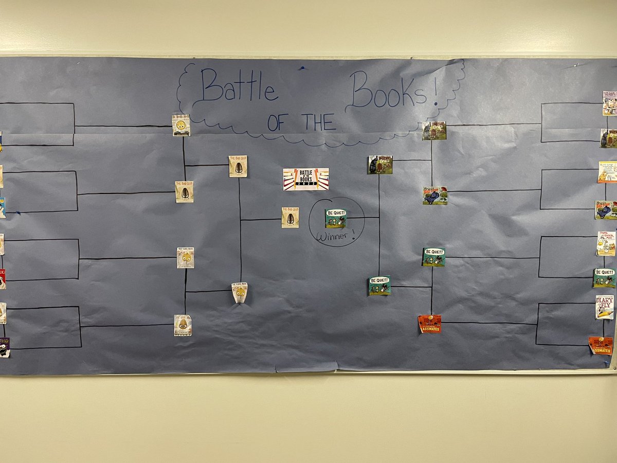 &amp; the winners is….. “Be Quiet” that’s a wrap for battle of the books 2022 📚