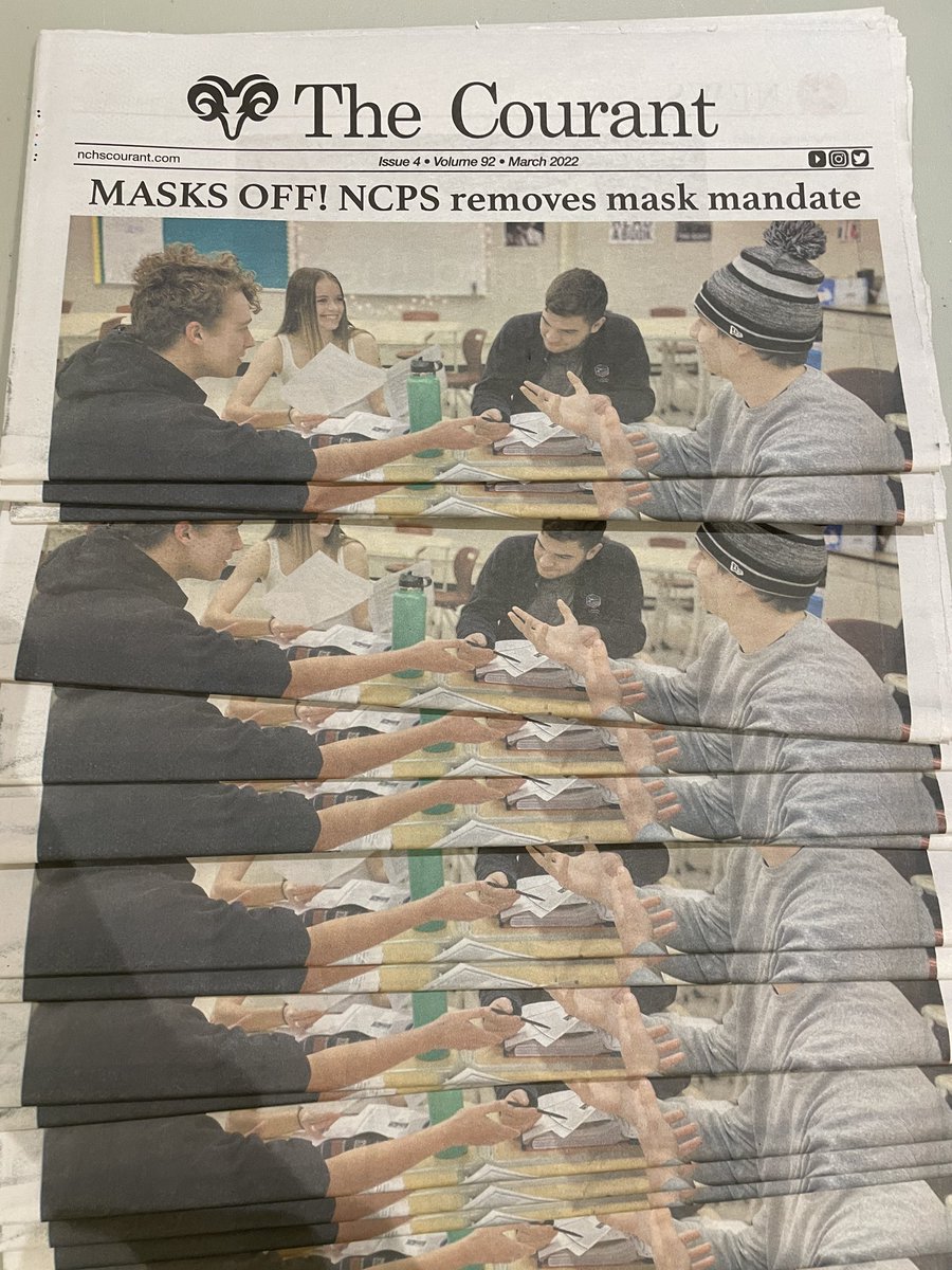 HAPPY DISTRIBUTION DAY! Get your copy of the Courant today!!!! :)