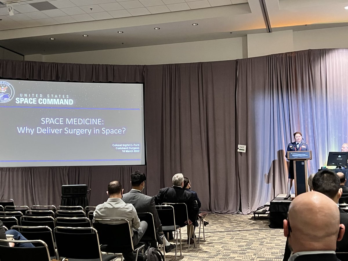 Whoa. Surgery in Space 🤯🤩
Addressing the need for surgical capabilities outside Earth for increasing human space flight

<a href="/SAGES_Updates/">SAGES is in Tampa in 2026!</a> #SAGES2022