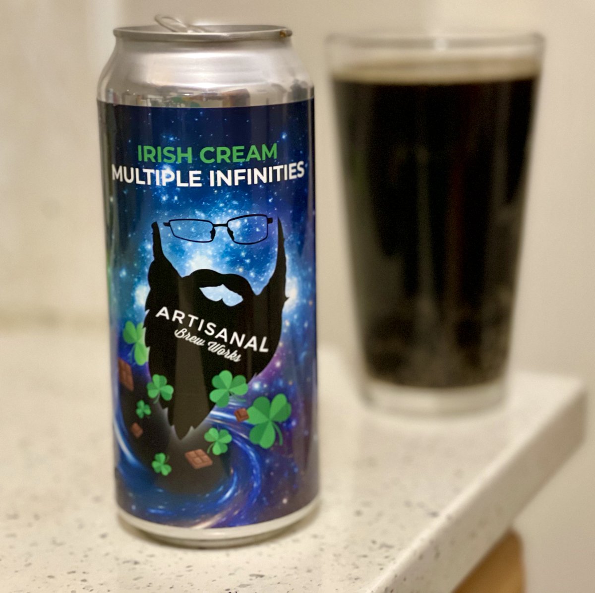 TheHOPodcast's tweet photo. We shift to the American style of Irish offerings as we sample the Irish Cream Milk Stout from Artisanal Brew Works! A #stout aged on cacao nibs with Irish Cream flavor and 9%? How can you go wrong?!
☘️🍺☘️
#craftbeer #podcast https://t.co/Zz390bAQBQ https://t.co/maL0oACmaw