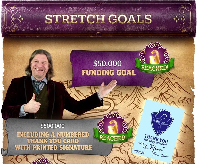 TolarianCollege's tweet photo. We've also made a upgrade/change in response to the unexpected difficulties yesterday with the Early Bird: every single Academic box will come with a thank you standard-sized card with the TCC logo AND will be have a signature and number, making each unique. No extra cost. https://t.co/yTifs7fxNk