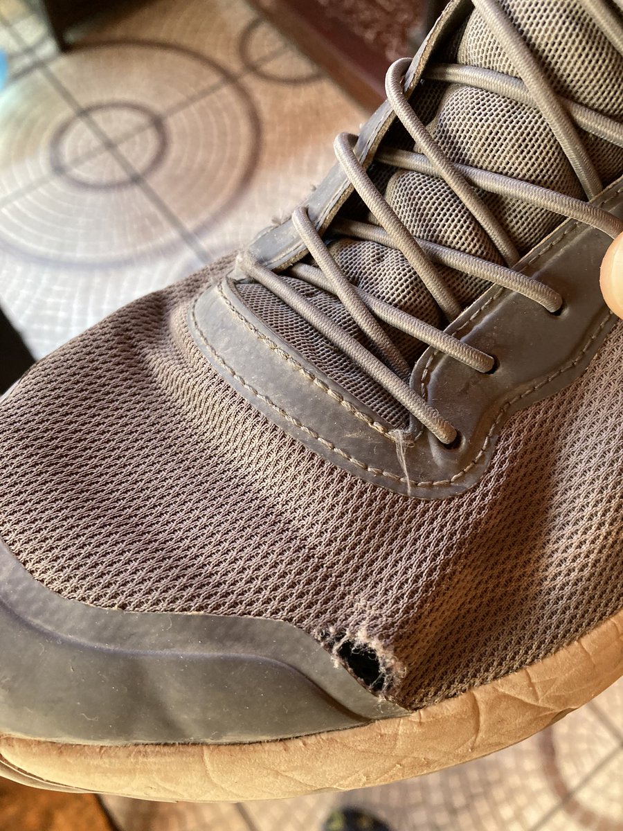 olivermunns's tweet photo. .@tropicfeel I’m travelling South America by motorbike for six months and bought your shoes just for this trip. I’ve only spent a month in Chile and already both are ripped! (I don’t ride in them) https://t.co/Qy6ZOz528V