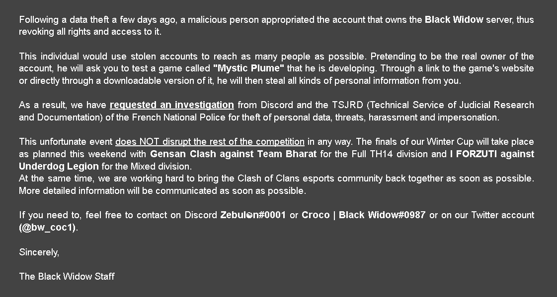 🚨 𝗨𝗥𝗚𝗘𝗡𝗧 𝗔𝗡𝗡𝗢𝗨𝗡𝗖𝗘𝗠𝗘𝗡𝗧

Our message attached ⬇️