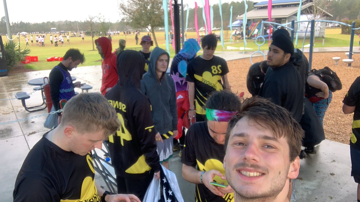 A rainy Day 2, waiting out the rain rn and then it’s back to more plate throwing!