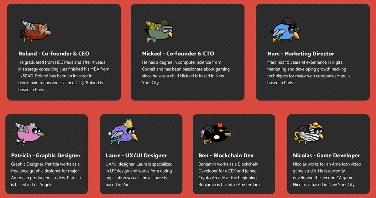 Arcad3___'s tweet photo. Today we introduce you to the team behind the Crypto Arcade project !  
#tezos #NFT #P2E #PlayToEarn #Gaming #Blockchain #CryptoArcade https://t.co/D2JkRLWzt3