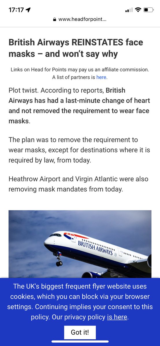 British Airways on Twitter "Hi Dave, no we haven't reversed this. Our