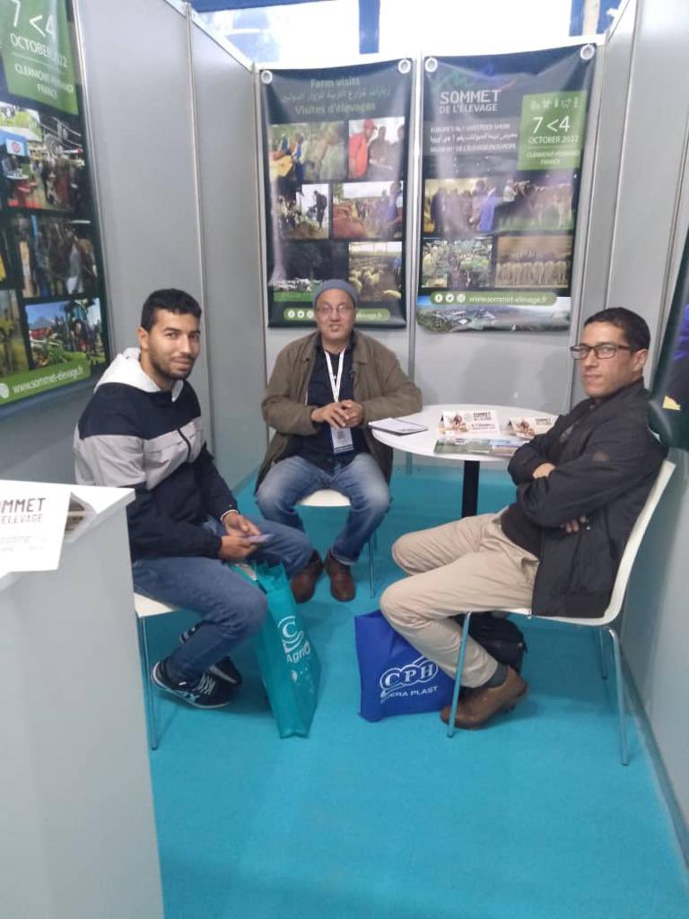 SommetElevage's tweet photo. 🌎 Pour sa 2ème étape africaine du mois, le SOMMET a posé ses valises à #Alger pour participer au salon Salon #SIPSA - #Filaha.
Une belle opportunité pour rencontrer les nombreux éleveurs et importateurs de #bovins français #lait et #viande.

#sommetelevage #elevage https://t.co/9j1CxG32Gp